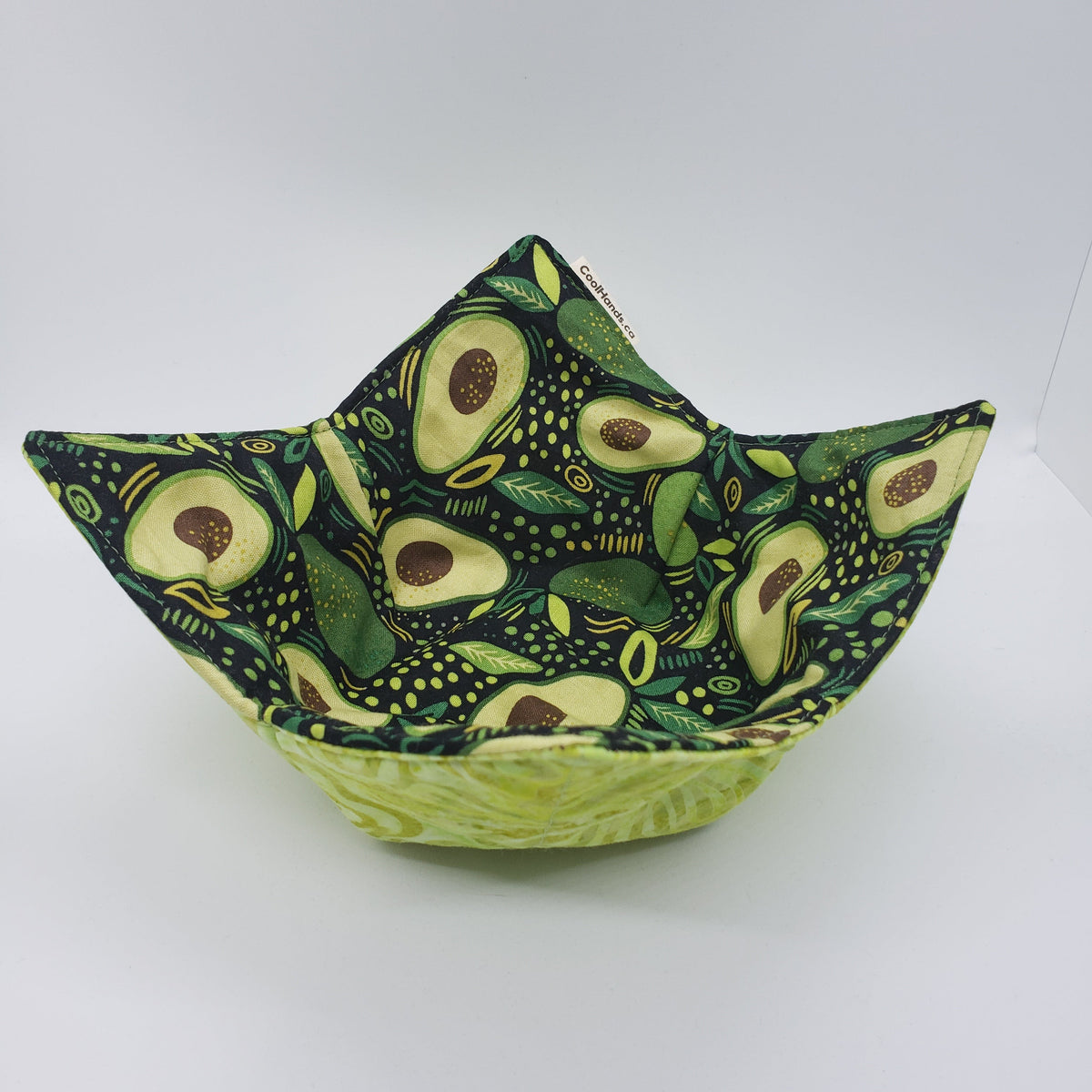 100% Cotton Microwavable Bowl Cozy - A Guac On The Wild Side-4