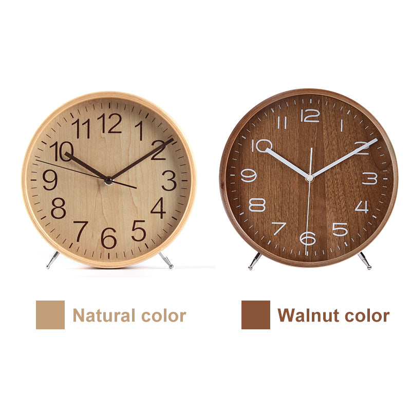 Minimalist Wood Wall Clock