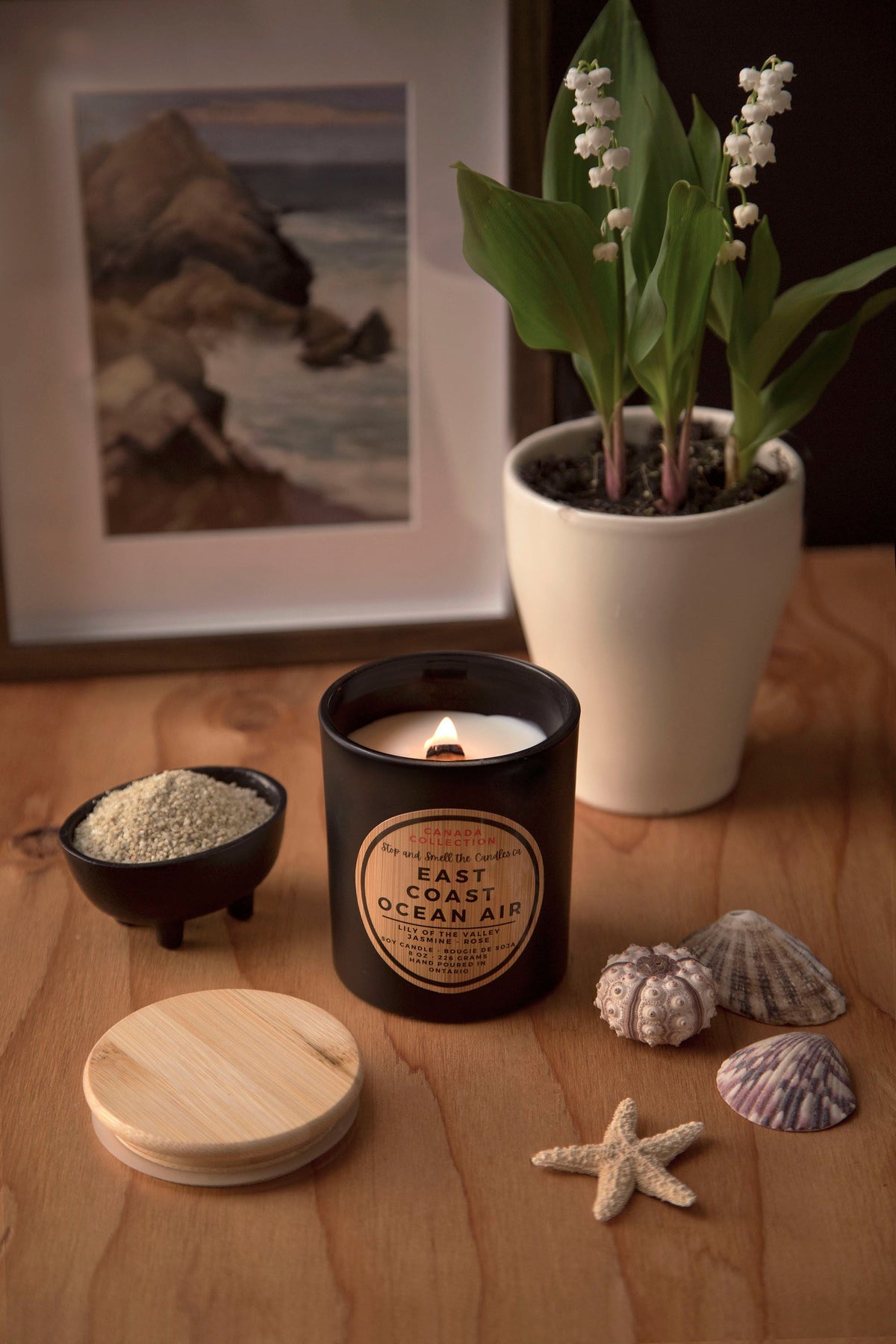 8oz Wood Wick - Candles