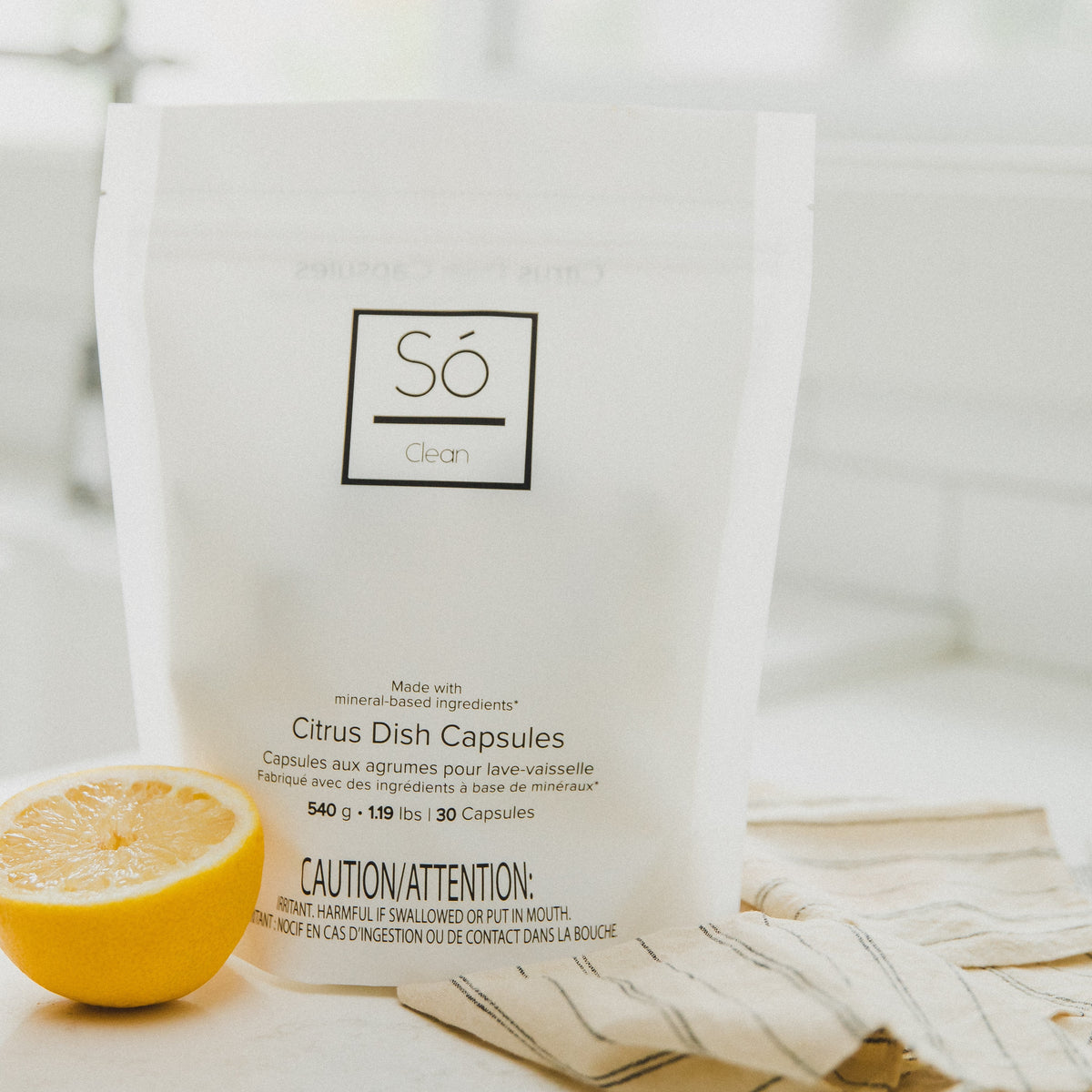 Citrus Dishwasher Capsules