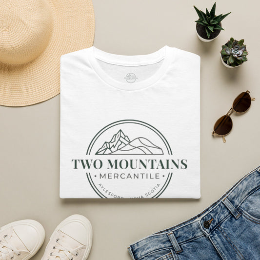 Two Mountains Mercantile Mountain Badge Tee