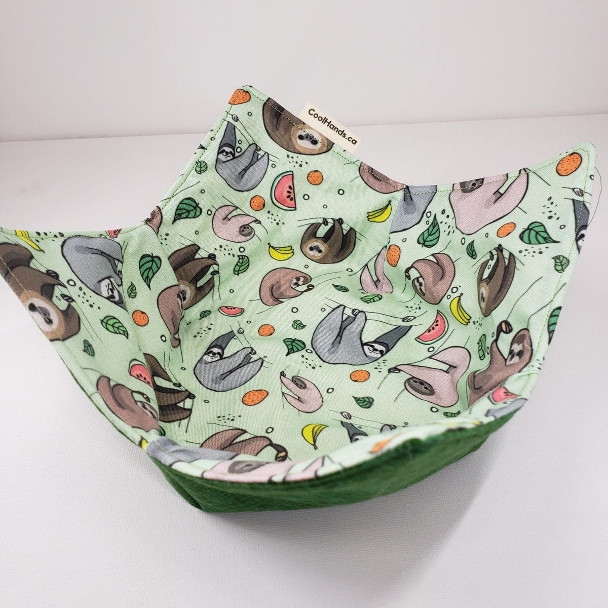 100% Cotton Microwavable Bowl Cozy - Two Toe-lly Awesome-4