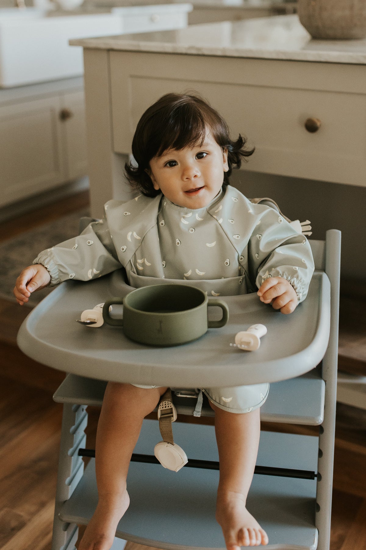 Long-Sleeve Waterproof Bib for Baby | 6-24 Months