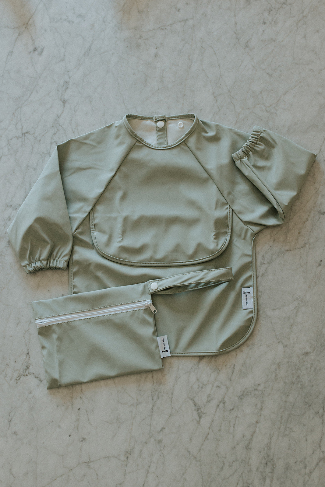 Long-Sleeve Waterproof Bib for Baby | 6-24 Months