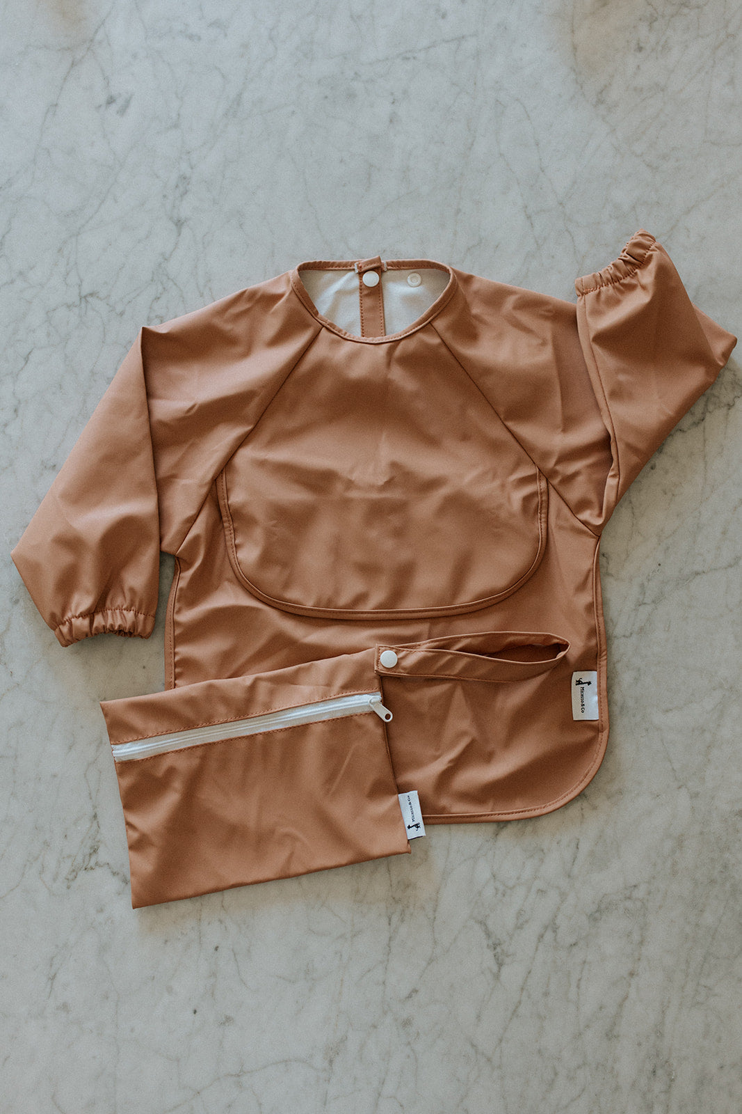 Long-Sleeve Waterproof Bib for Baby | 6-24 Months