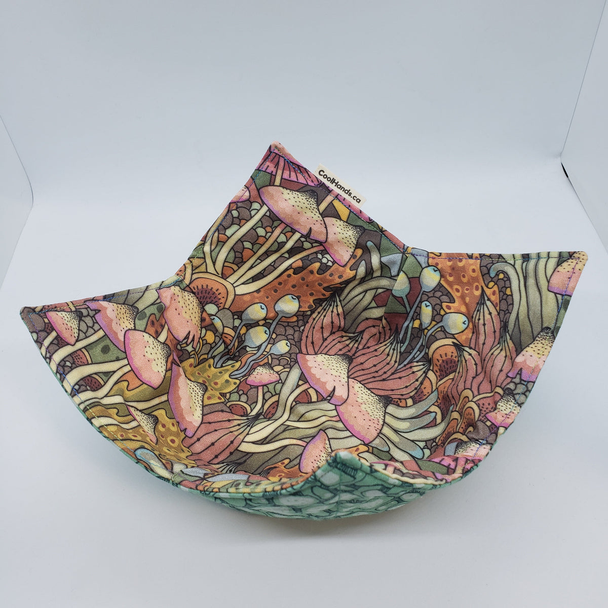 100% Cotton Microwavable Bowl Cozy - The Fungus Amongus-2