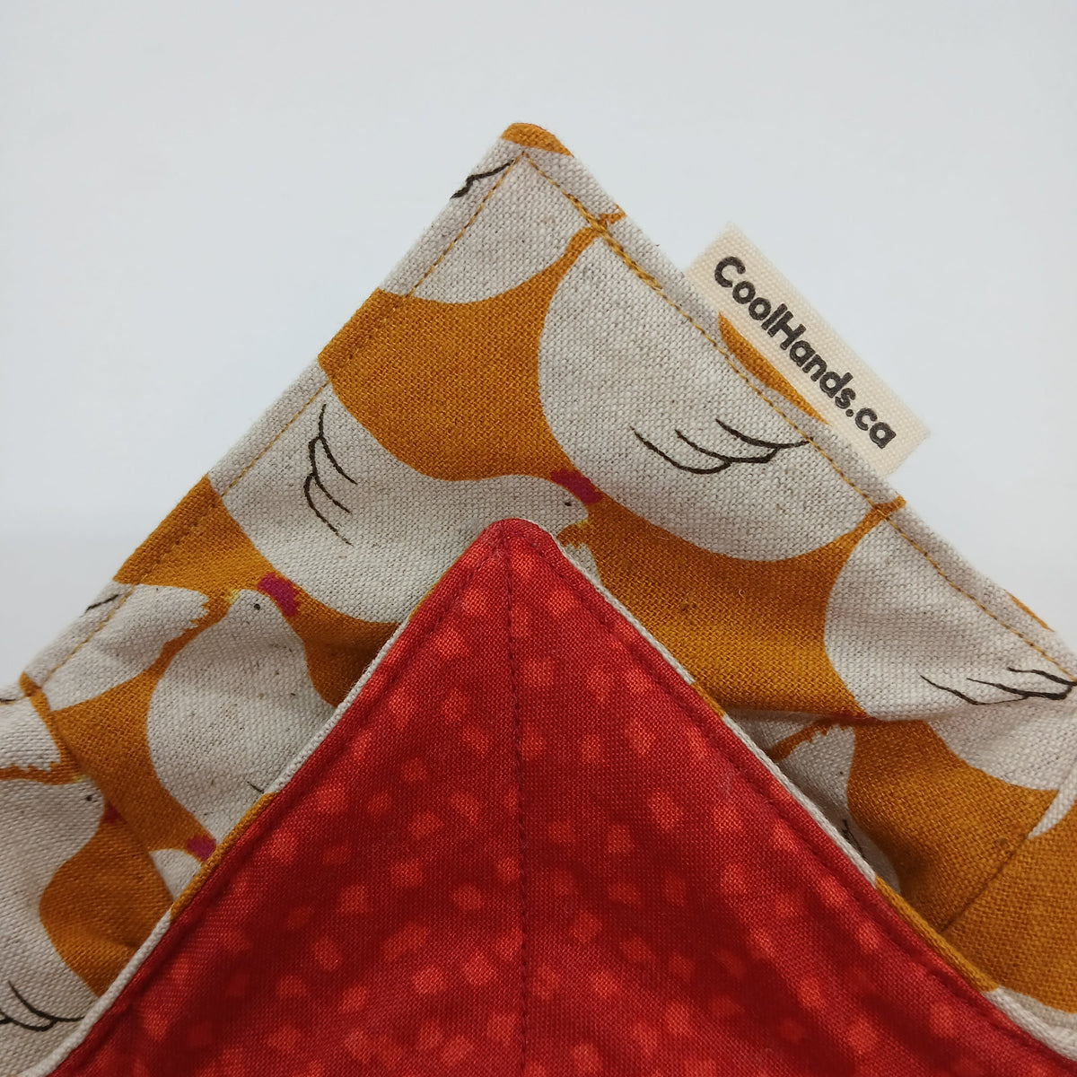 100% Cotton Microwavable Bowl Cozy - Mother Hen-1