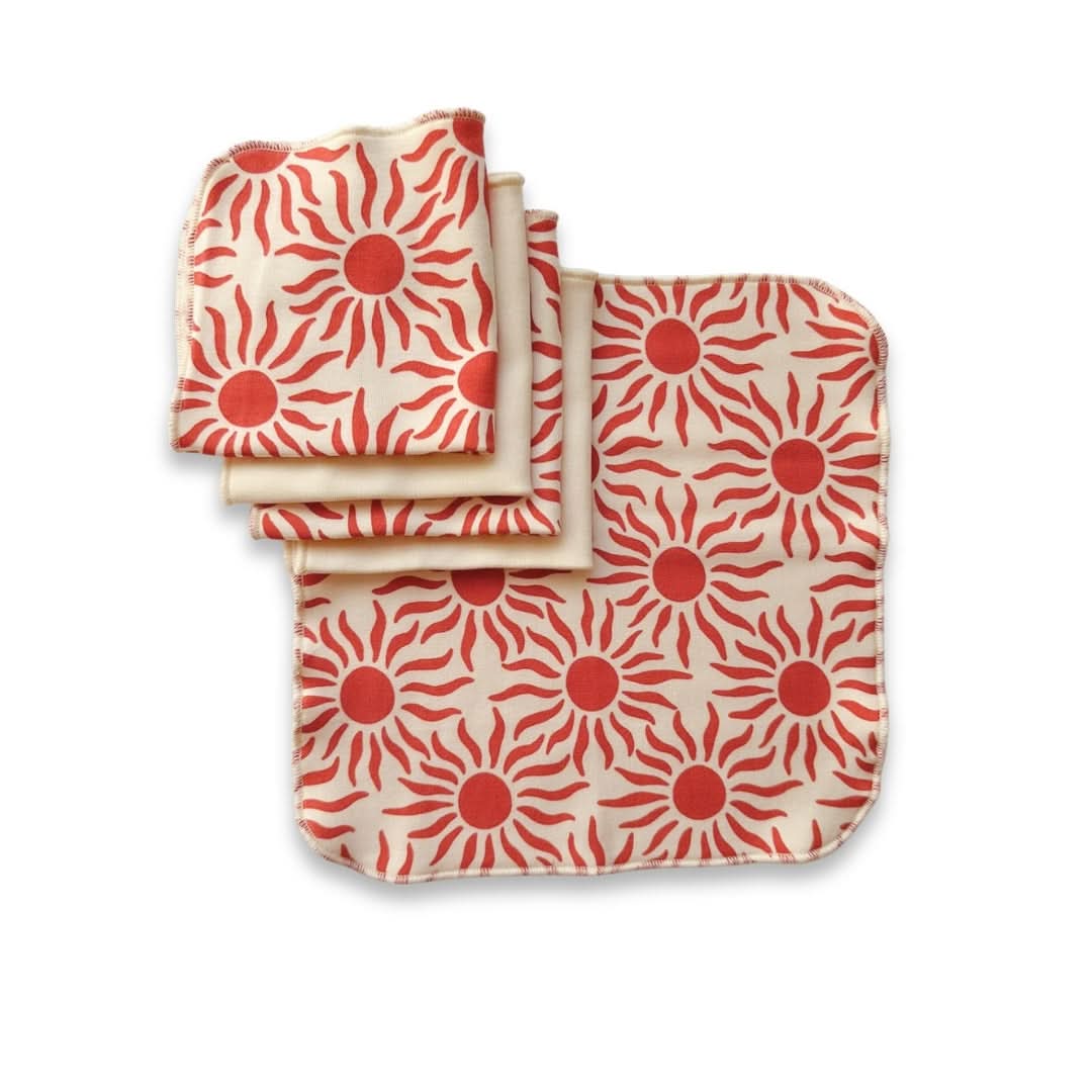 Bamboo Baby Washcloths (Pack Of 5) | Sunkissed-0