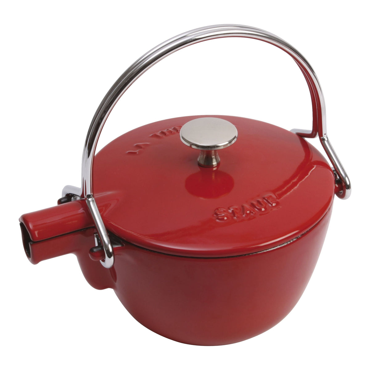 STAUB Specialities 1.1 L Tea Pot, Cherry-0