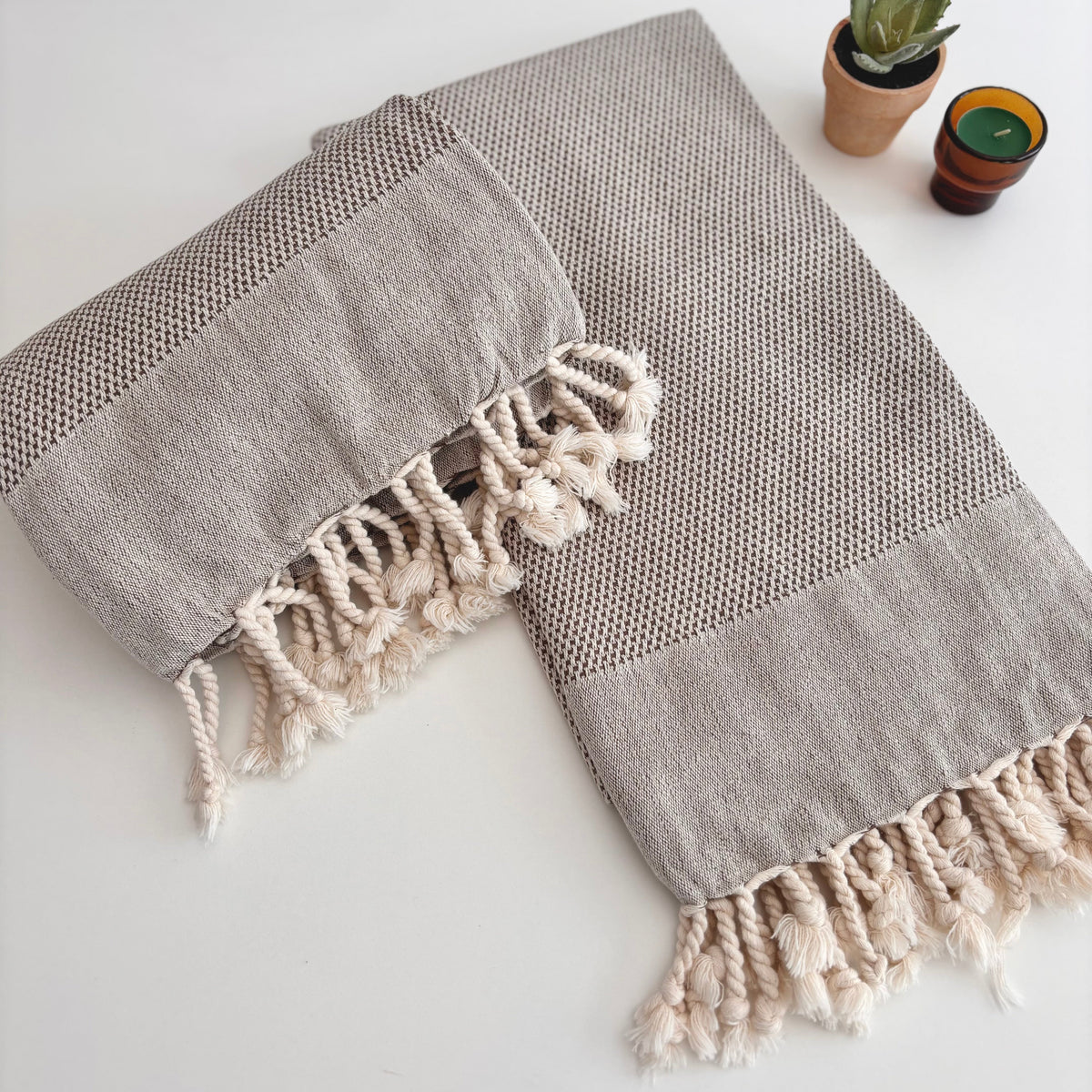 DENIZLI Double-Sided Turkish Bath Towels