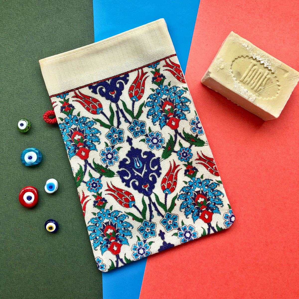 CARNATION Turkish Bath Mitt