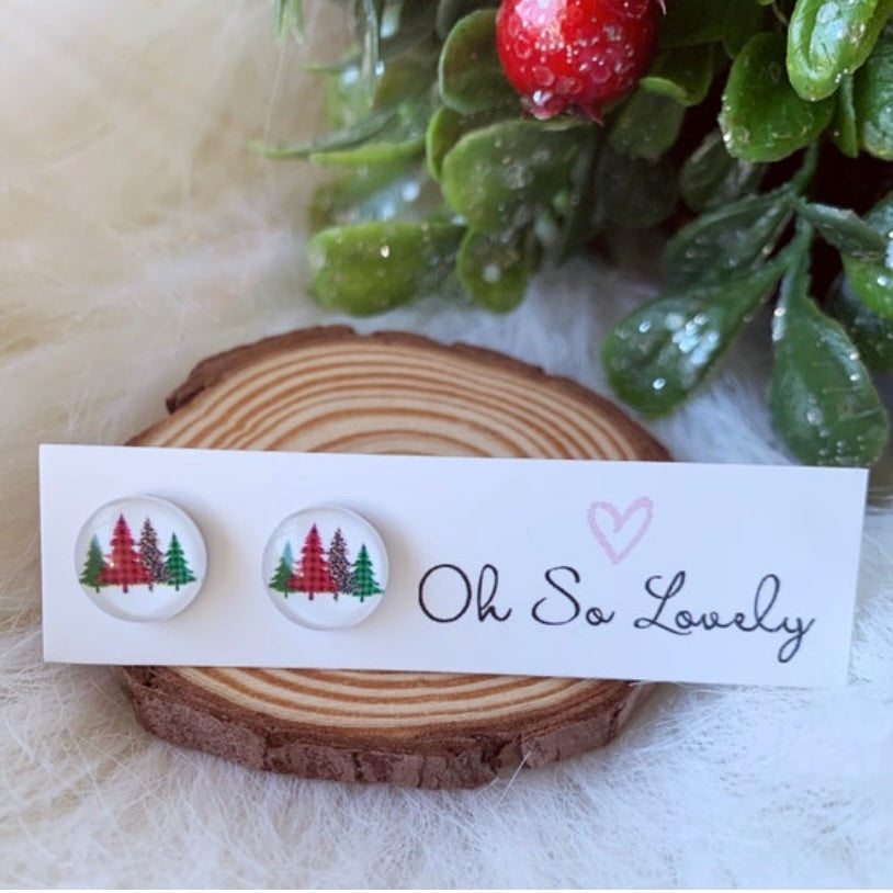 Oh So Lovely Holiday Studs