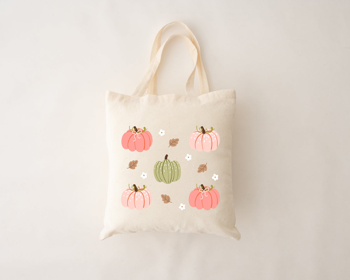 Pumpkin Reusable Tote Bag | Organic Canvas