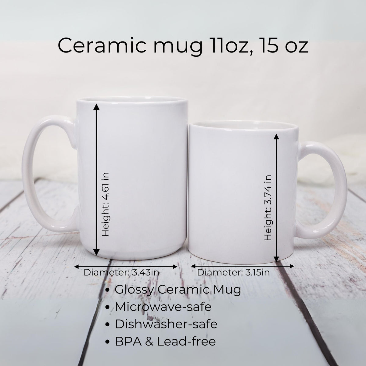 "Nothing Runs Like a Reindeere" 15oz Mug