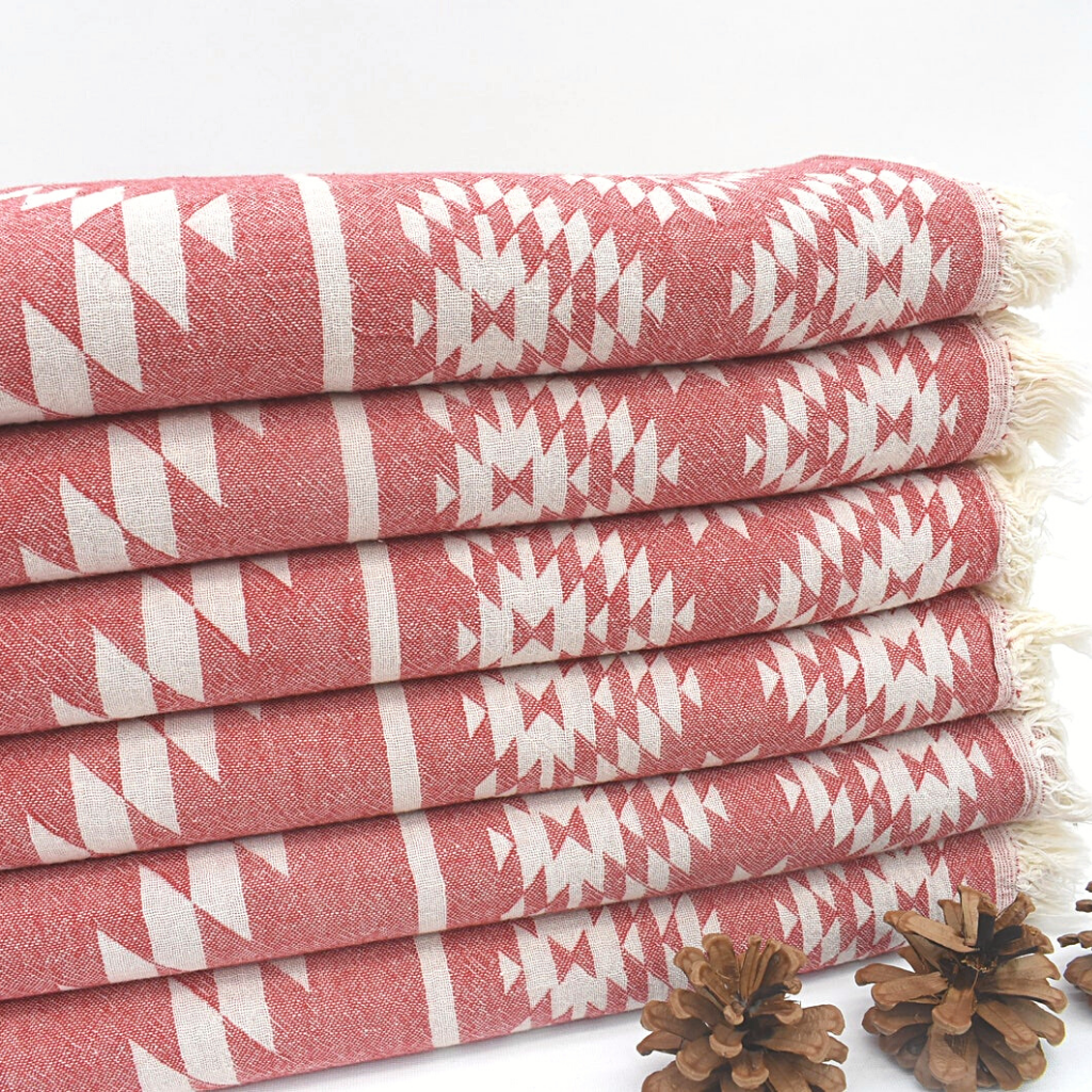 KILIM Double-Sided Turkish Bath Towels