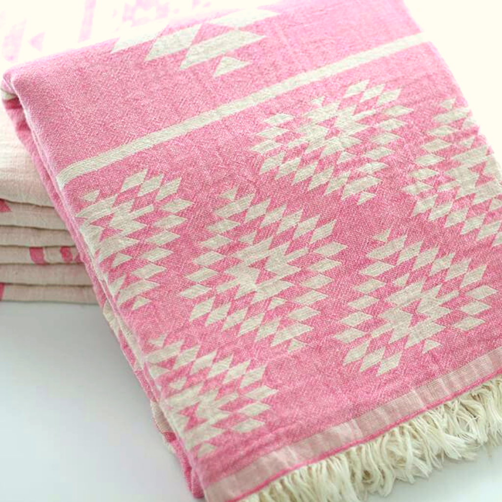 KILIM Double-Sided Turkish Bath Towels