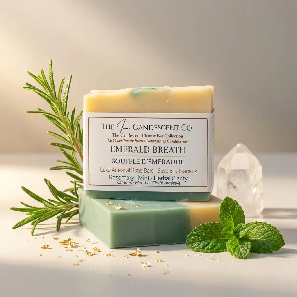 The Candescent Cleanse Bar Collection - Luxury Artisan Soap Bars - Essential Oil Bundle