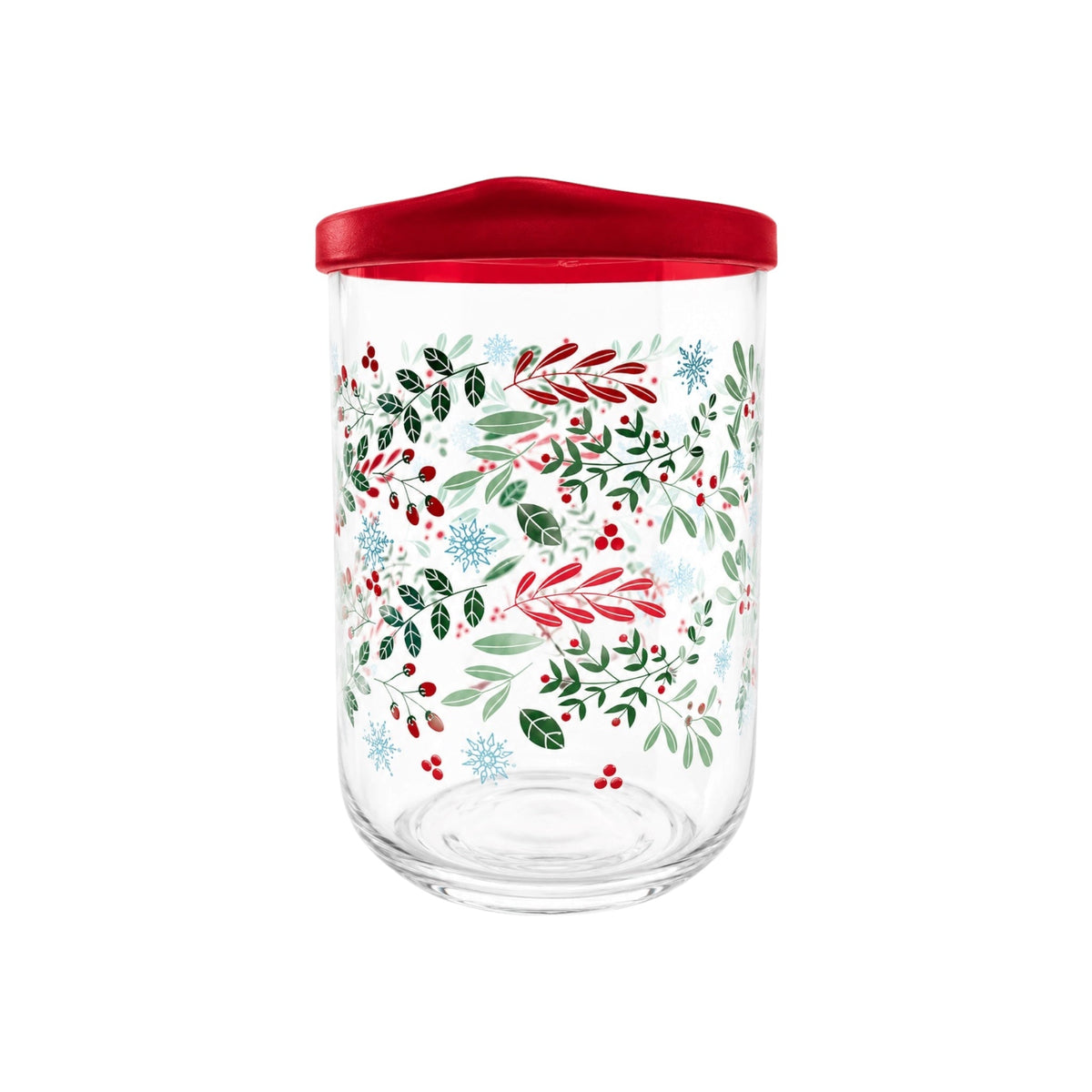 Holiday Glass Storage Jar
