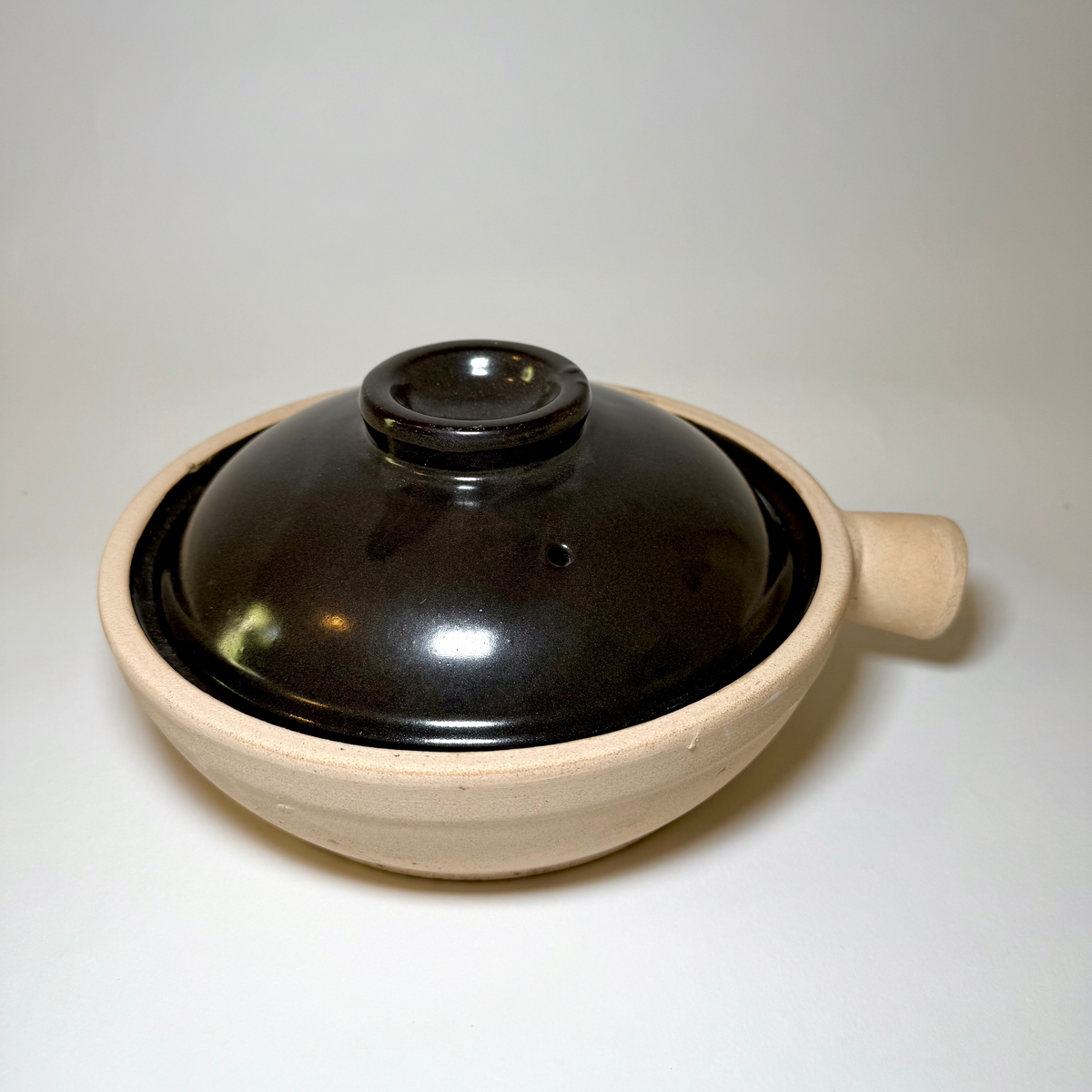 Wide Body 9" Clay Pot – Stovetop & Oven-Safe Traditional Clay Cooker