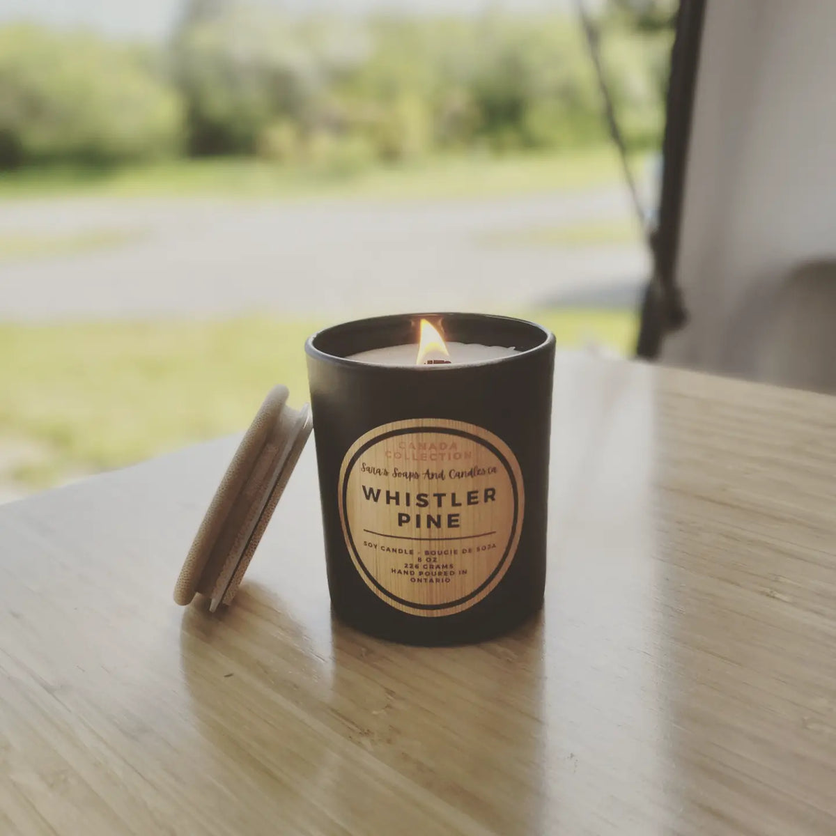 8oz Wood Wick - Candles