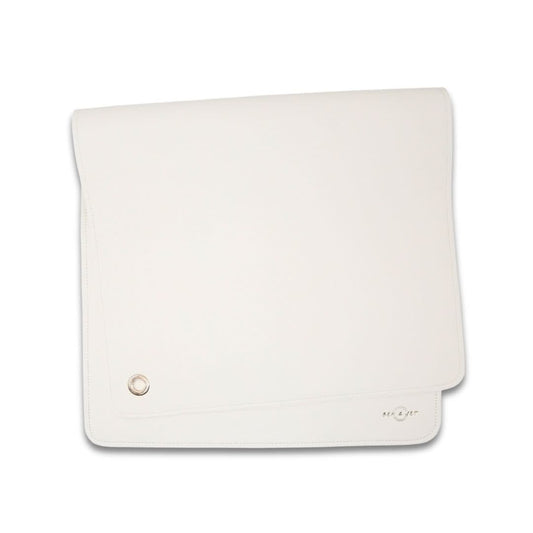 Vegan Leather Baby Changing Mat | Ivory-0