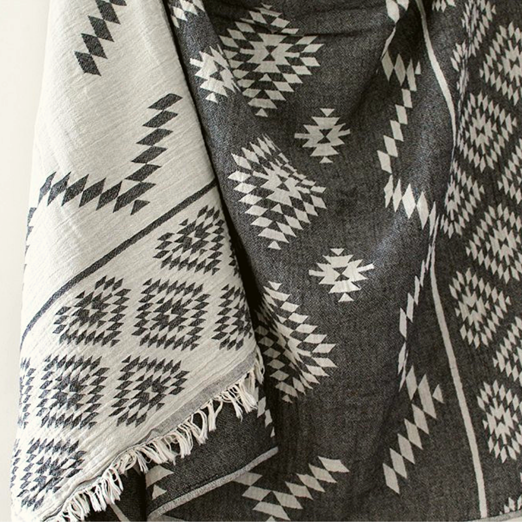 KILIM Double-Sided Turkish Bath Towels