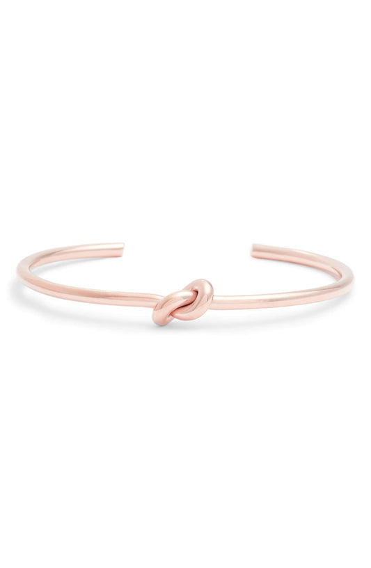 The Knot Cuff | Rose Gold Stainless Steel