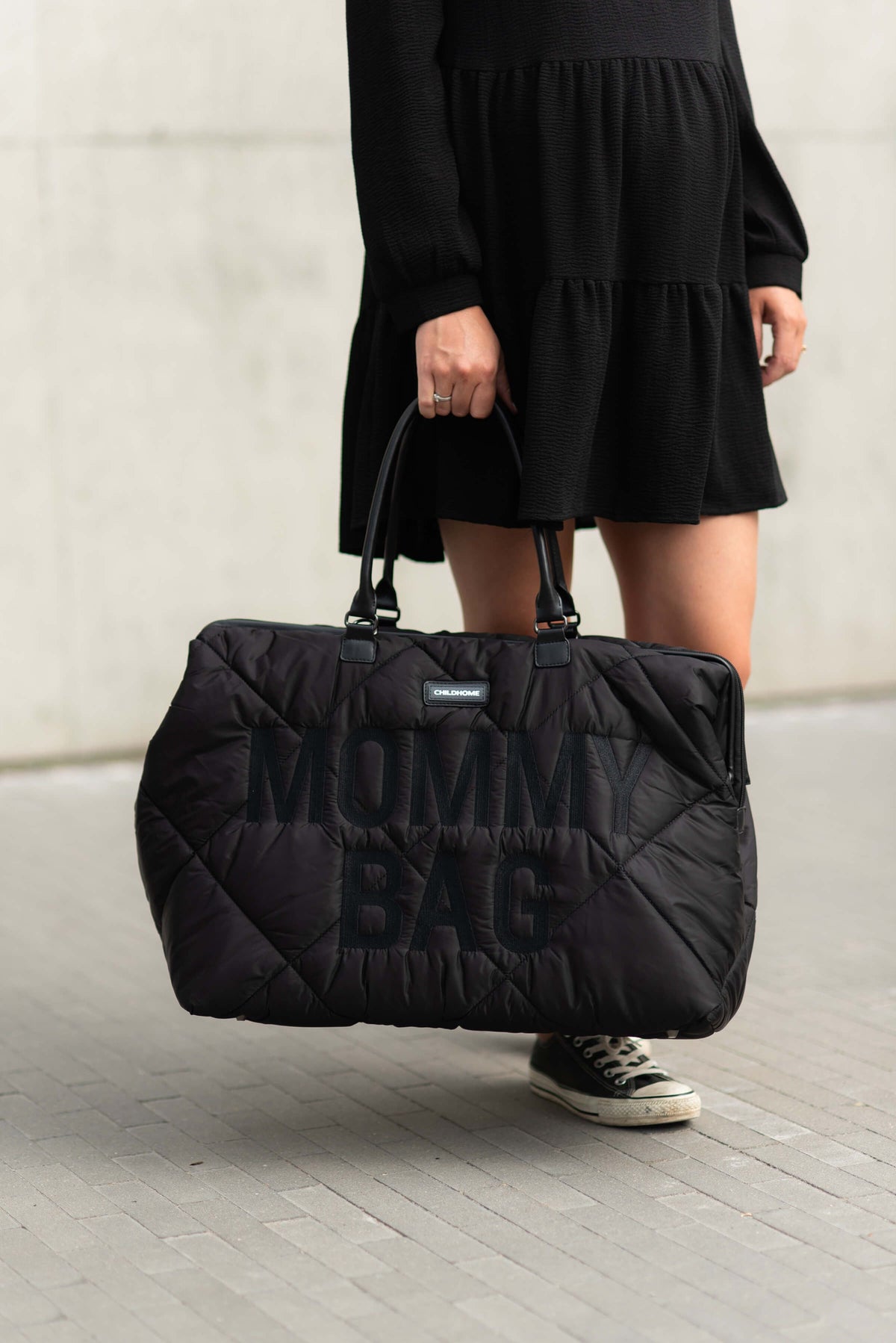 Nursery bag Mommy Bag ® Puffered Black