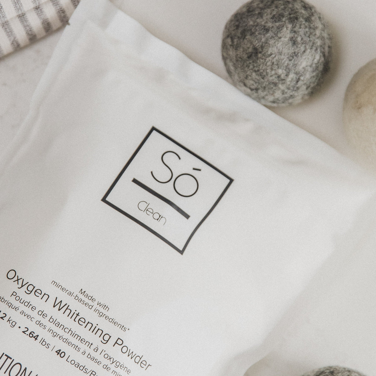 Só Clean Oxygen Whitening Powder | Laundry Booster & Stain Remover