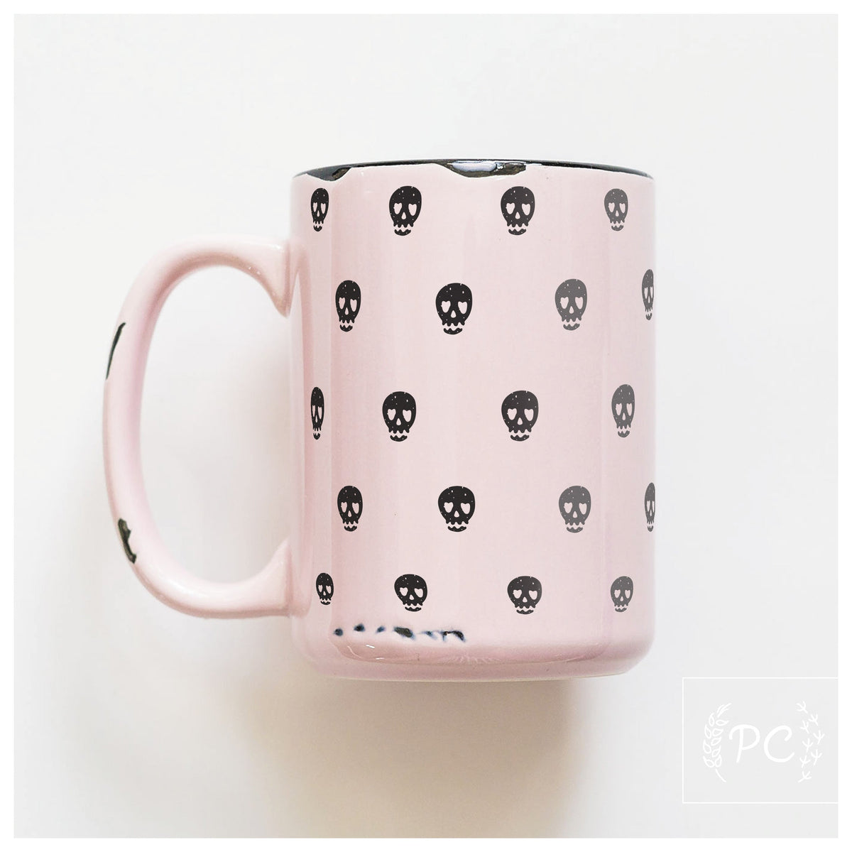 Skulls Halloween Ceramic Mug | Prairie Chick Prints