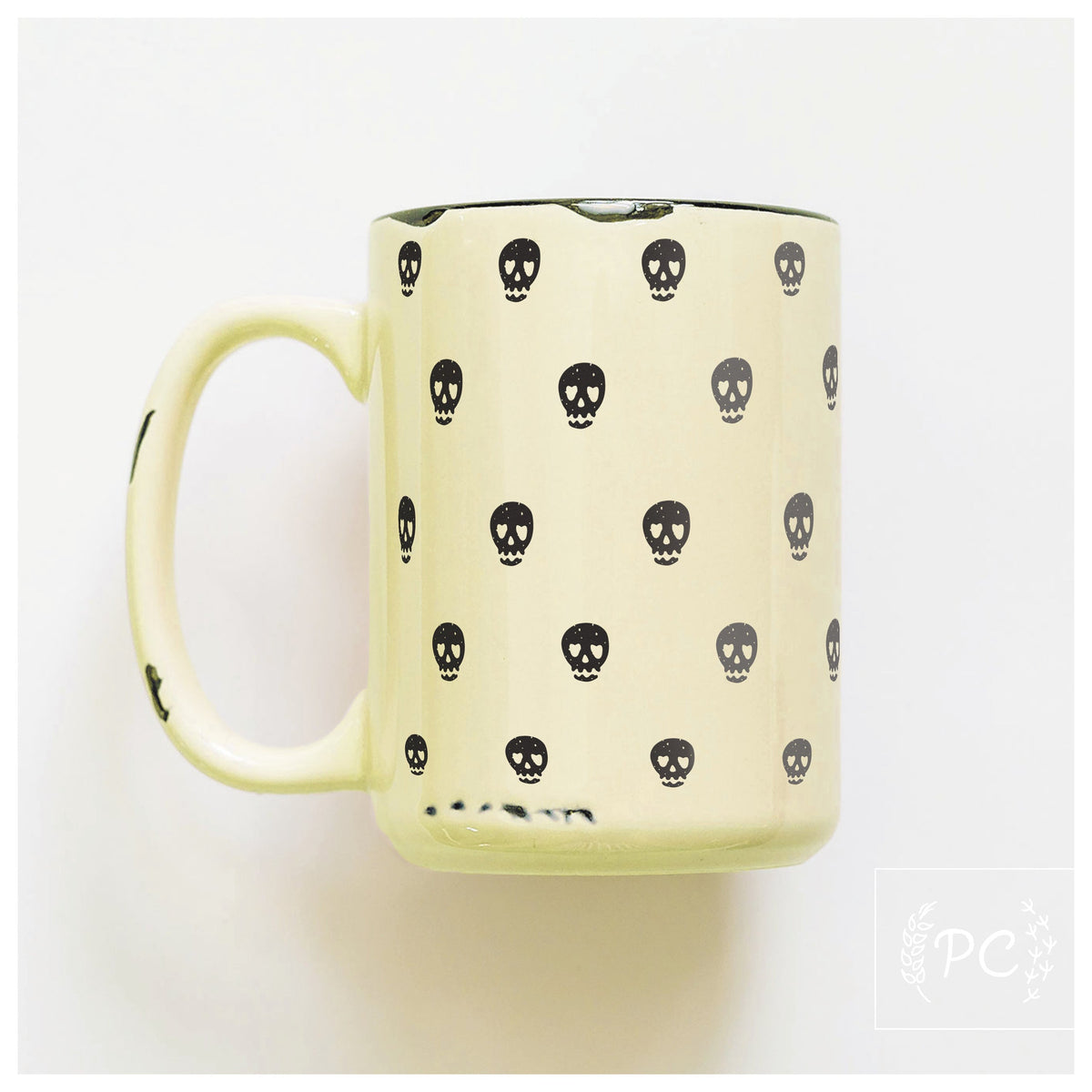 Skulls Halloween Ceramic Mug | Prairie Chick Prints