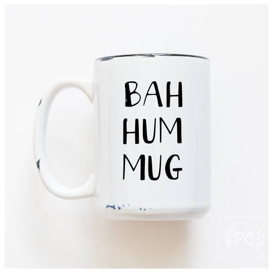 Bah Hum Mug Holiday Mug