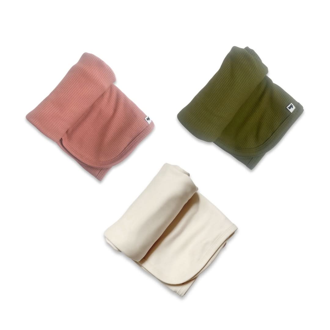Little & Lively Baby Bamboo Swaddle Blankets