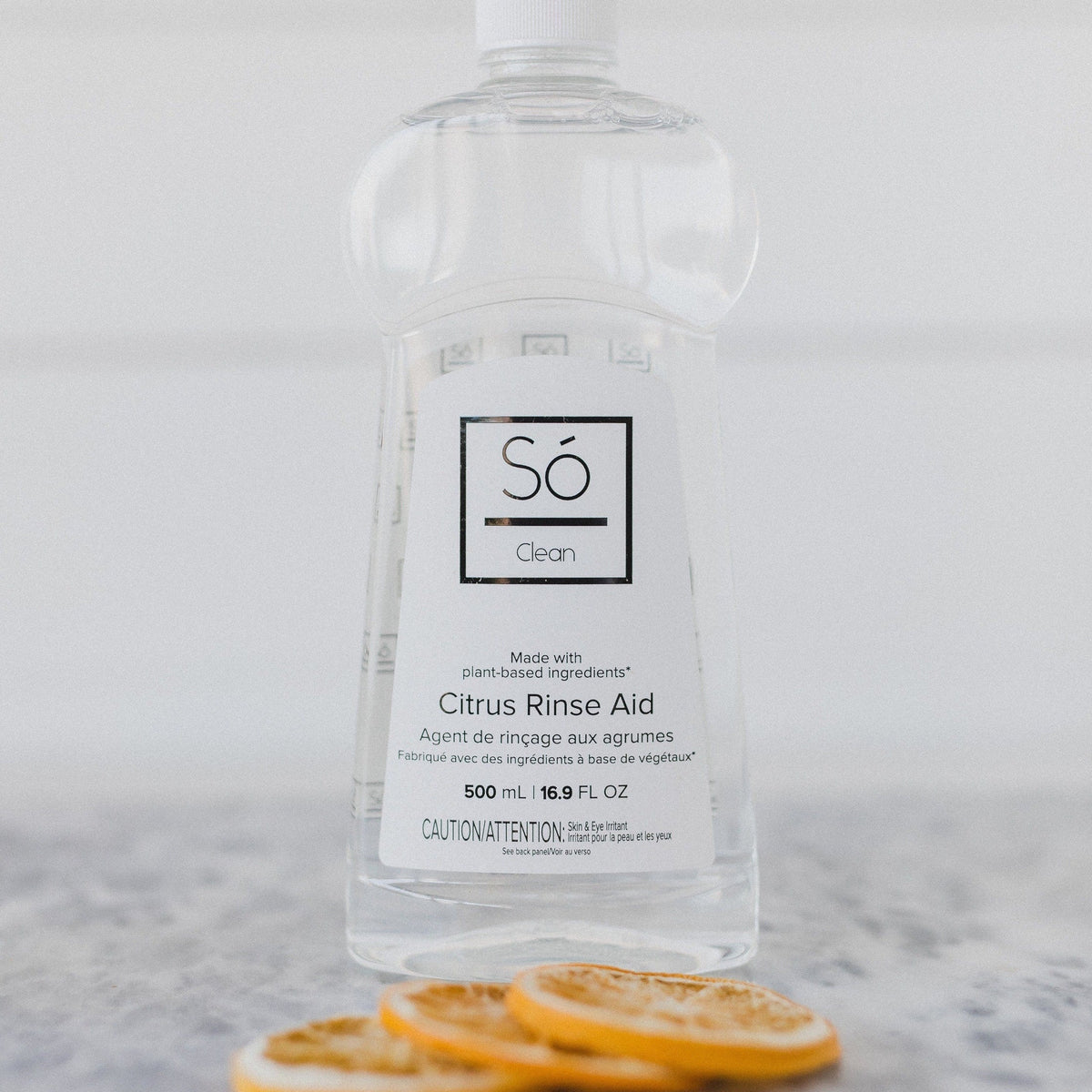 Só Clean Citrus Rinse Aid | Spot-Free Dishes & Glassware