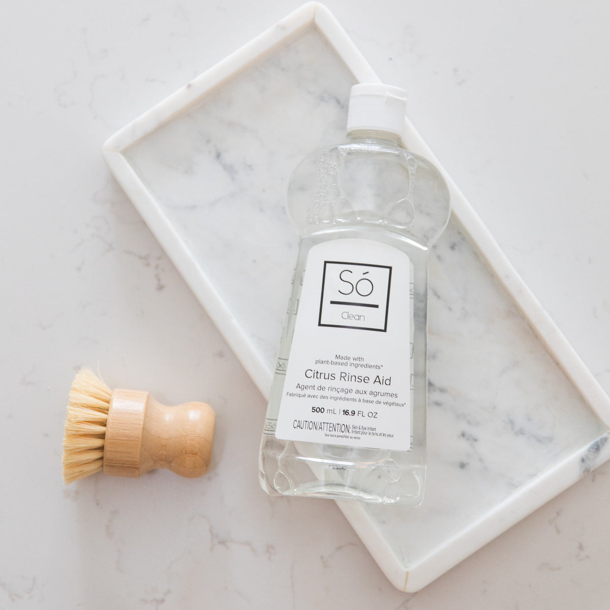 Só Clean Citrus Rinse Aid | Spot-Free Dishes & Glassware
