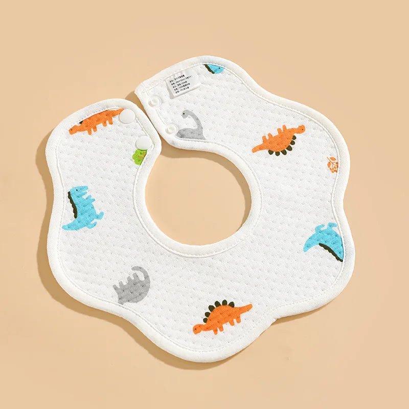 Cotton Waterproof Bib for newborns-9