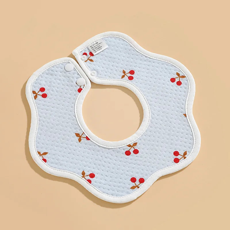 Cotton Waterproof Bib for newborns-1