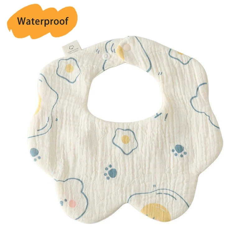 Multi layered Waterproof Baby Bib-15