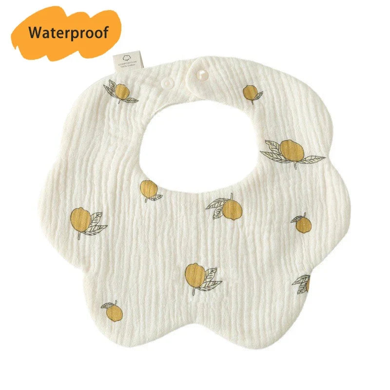 Multi layered Waterproof Baby Bib-17