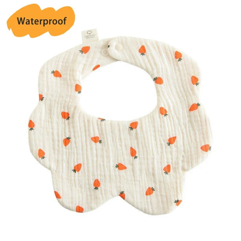 Multi layered Waterproof Baby Bib-5