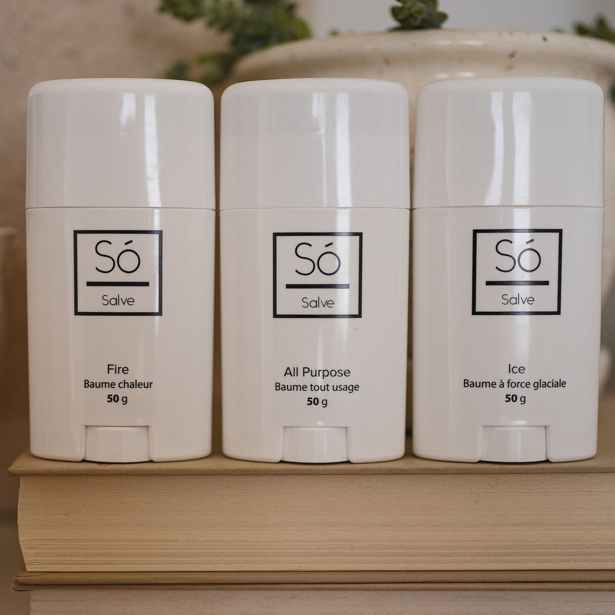 Só Salve | All Purpose, Fire & Ice Skin Salves