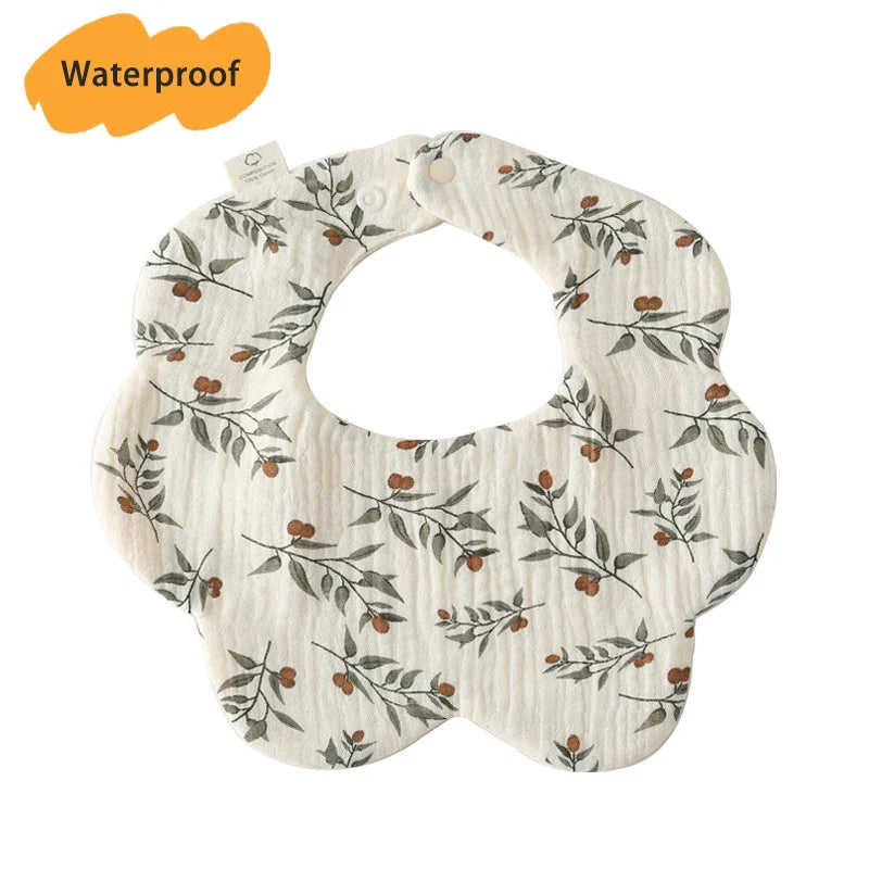 Multi layered Waterproof Baby Bib-21