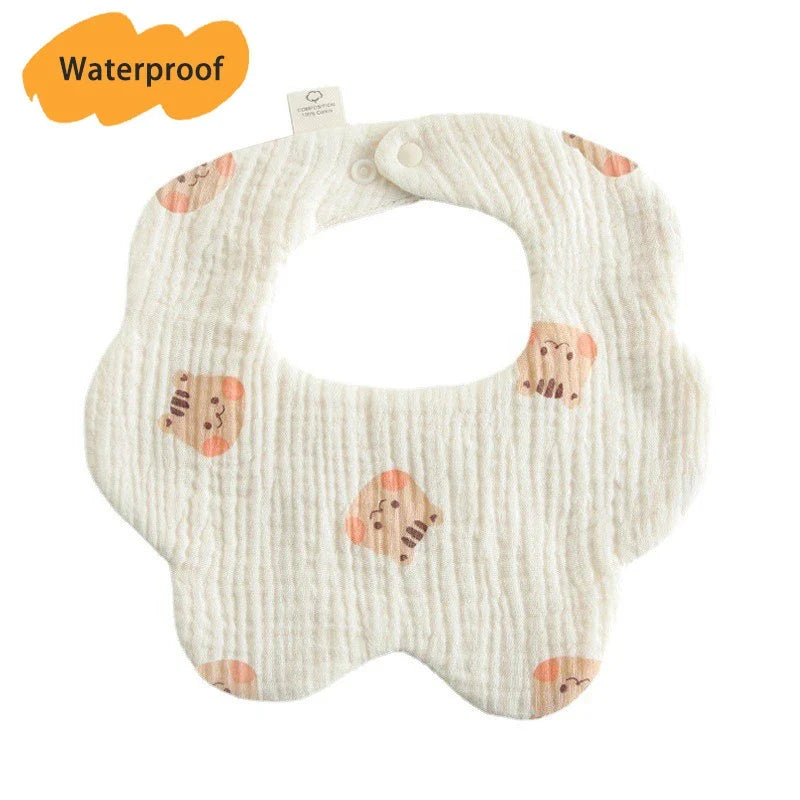 Multi layered Waterproof Baby Bib-13