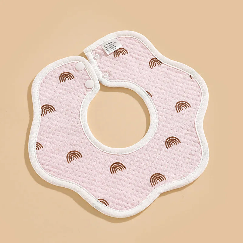 Cotton Waterproof Bib for newborns-2