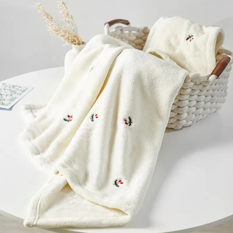 Warm Fleece Blanket 125x90cm-2