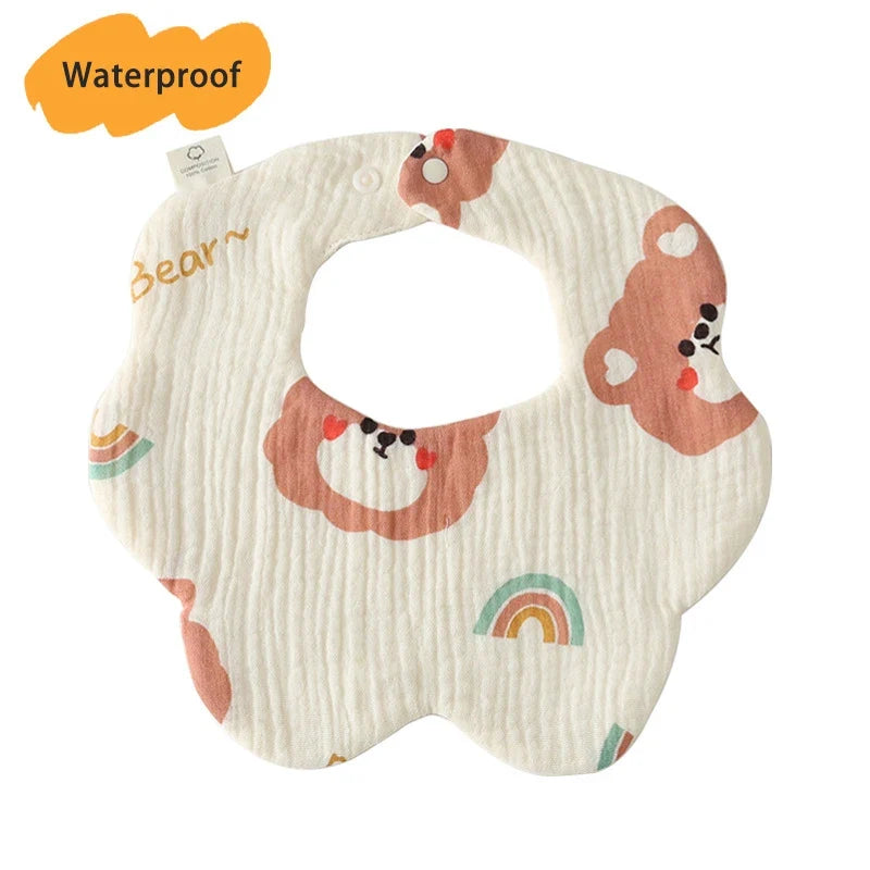 Multi layered Waterproof Baby Bib-33