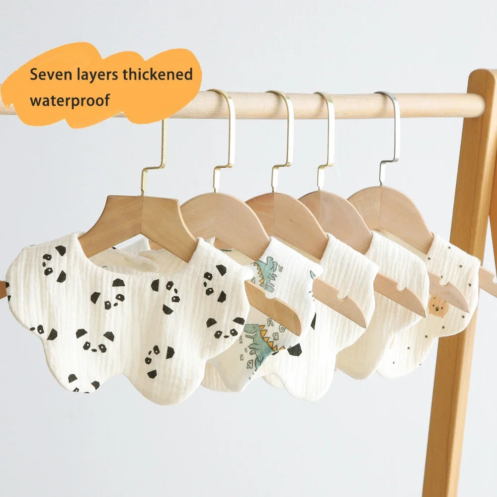 Multi layered Waterproof Baby Bib-1