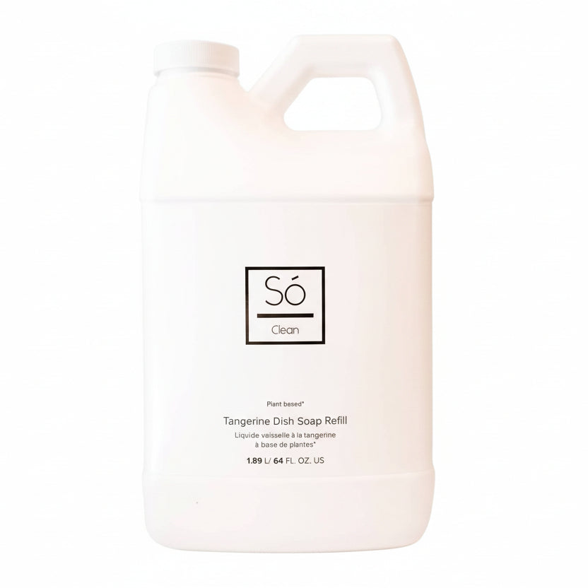 Só Clean Tangerine Dish Soap | Plant-Based & Gentle on Hands