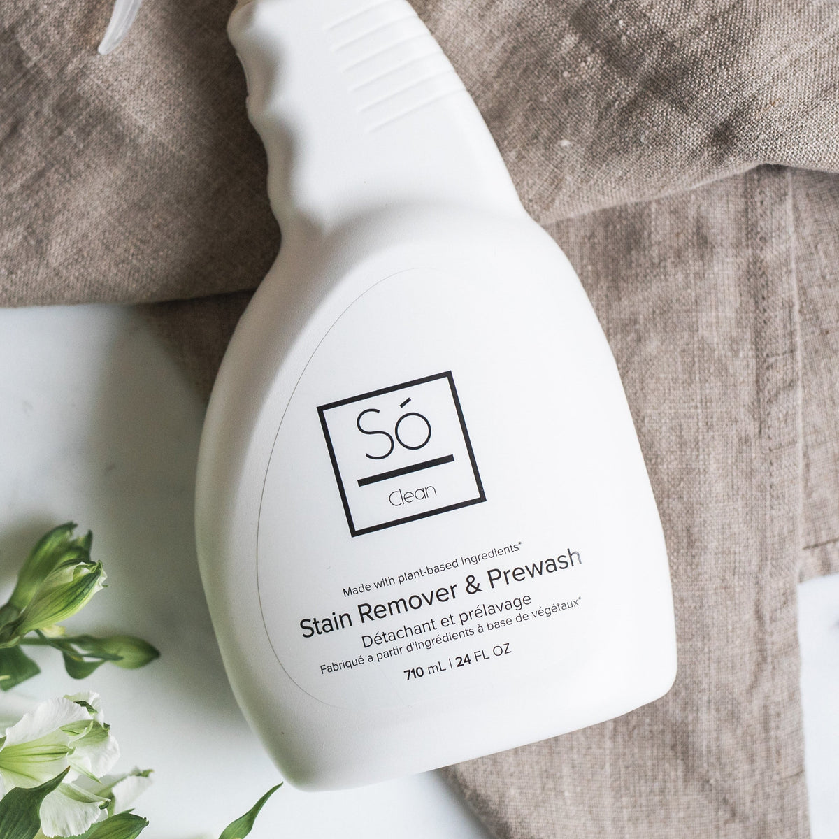 Só Clean Stain Remover & Prewash | Plant-Based Enzyme Formula