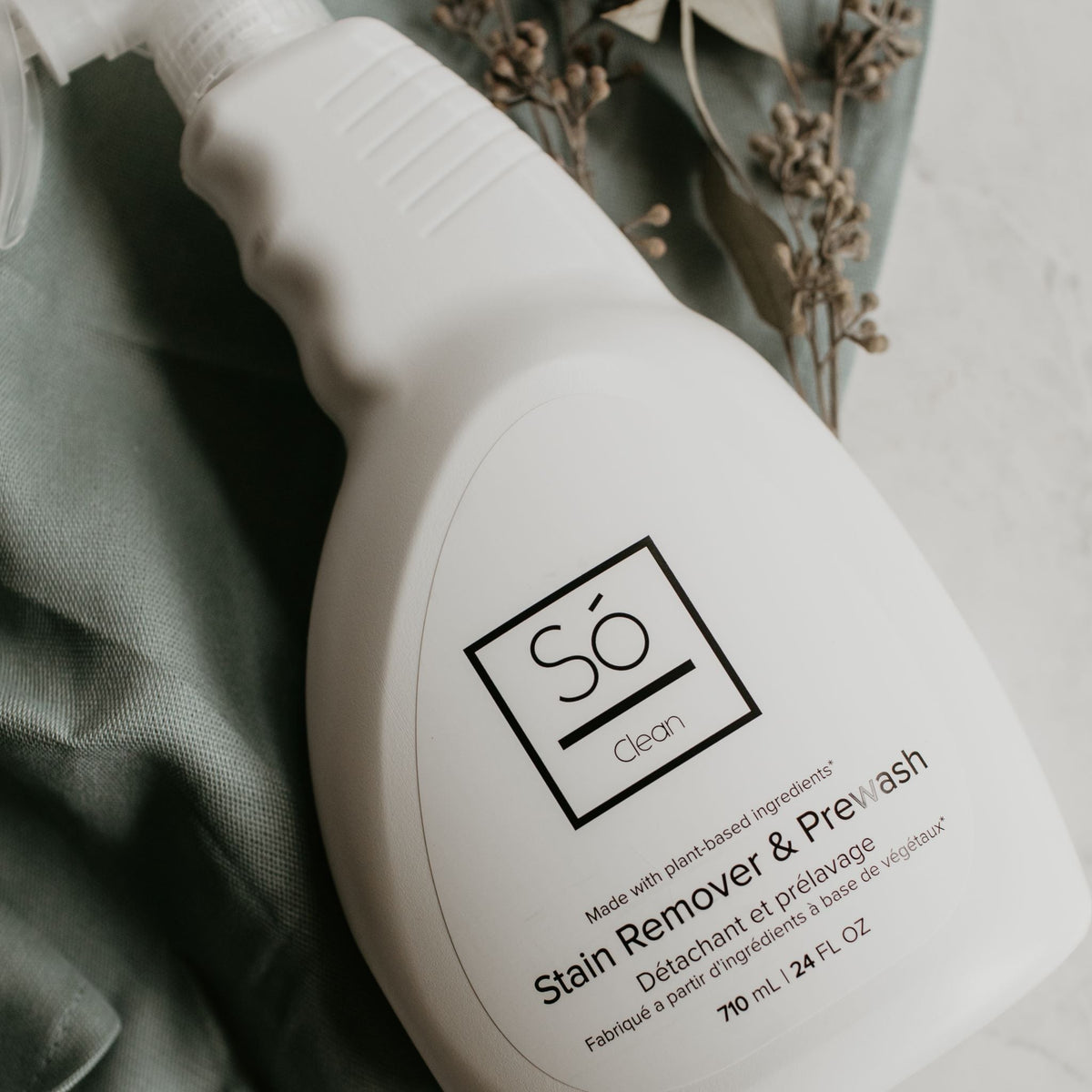 Só Clean Stain Remover & Prewash | Plant-Based Enzyme Formula